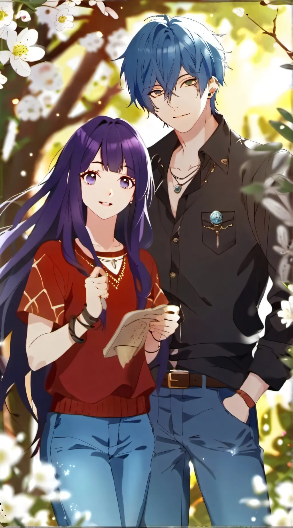 ai character: couple background