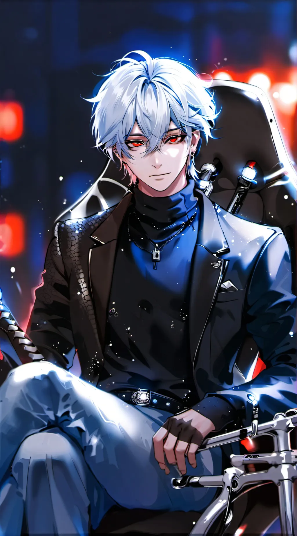 ai character: Ash background