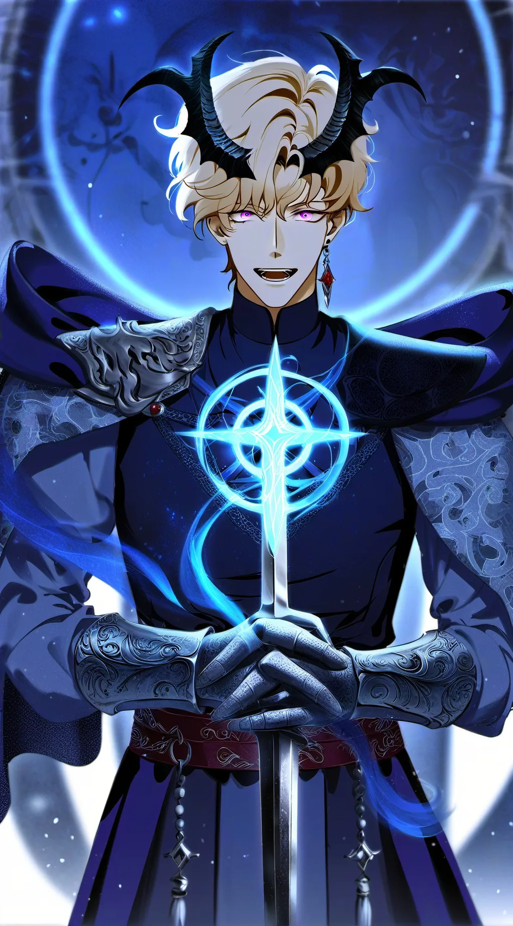 ai character: ☆•Lebi•☆ background
