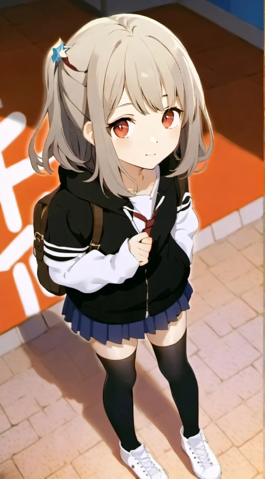 ai character: Abby  background