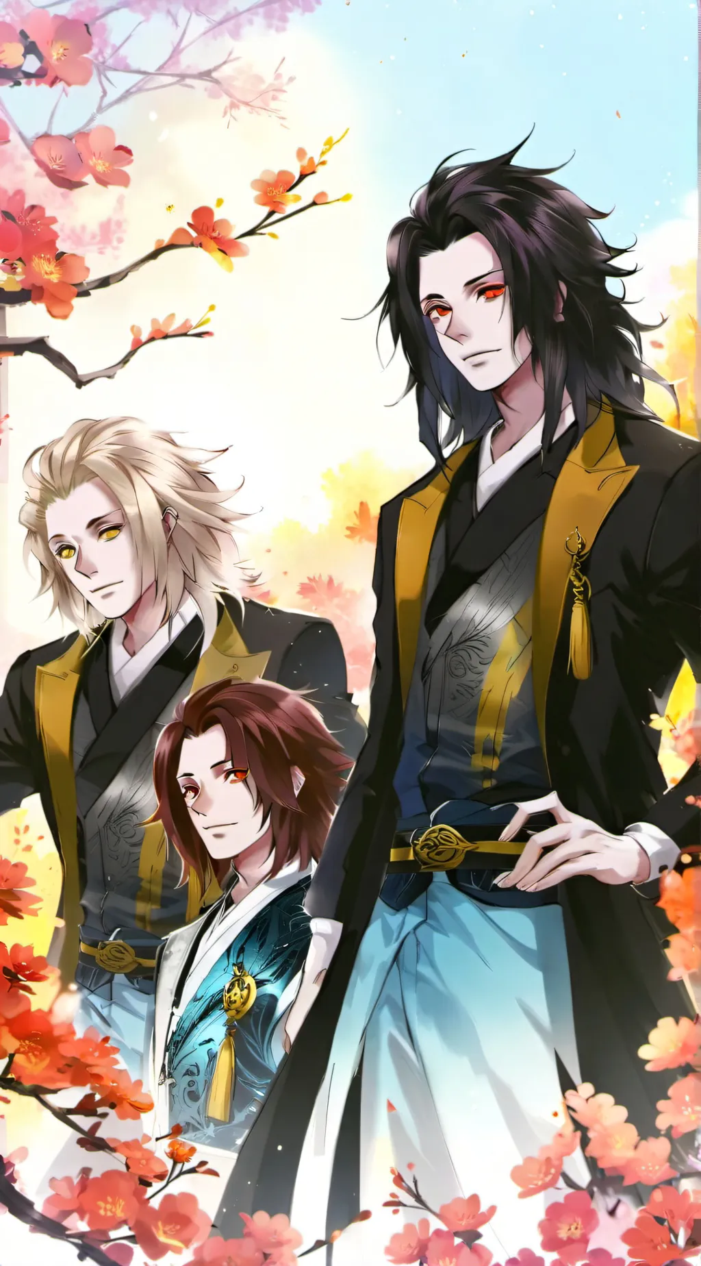 ai character: koku×douma×akaza background