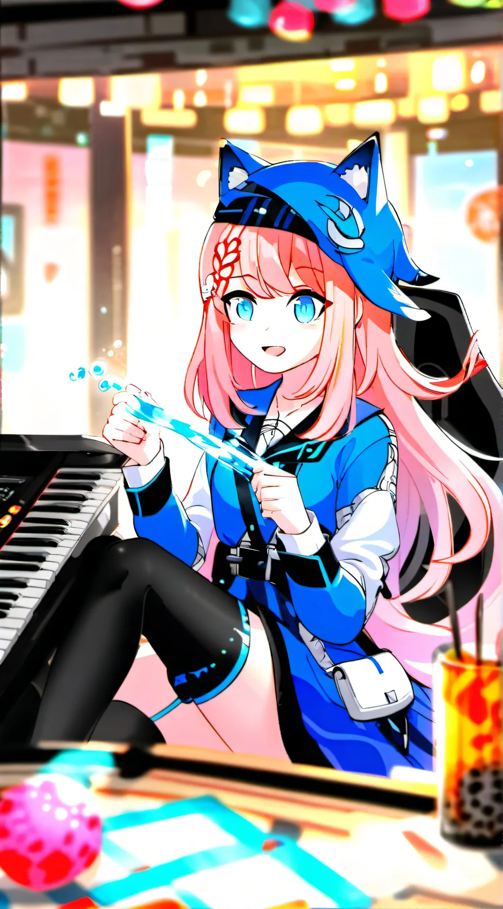 ai character: roomate Kitty background