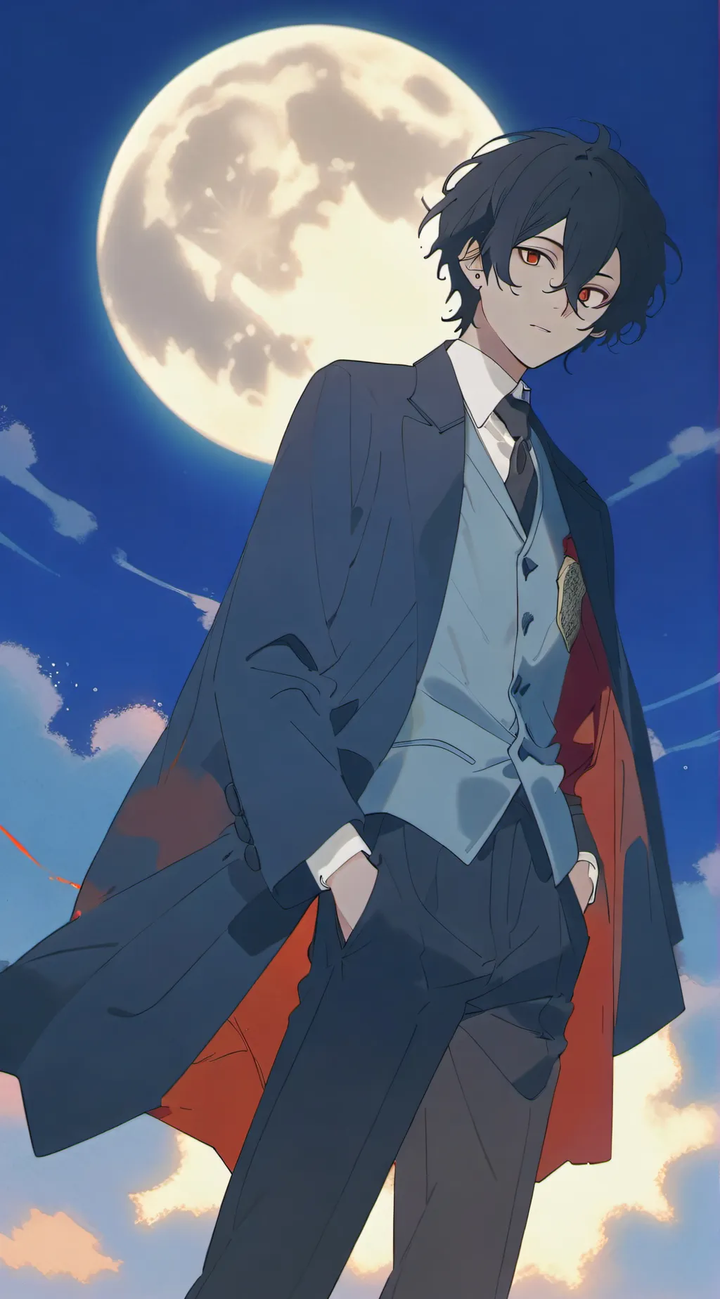 ai character: Osamu Dazai (Pm) background