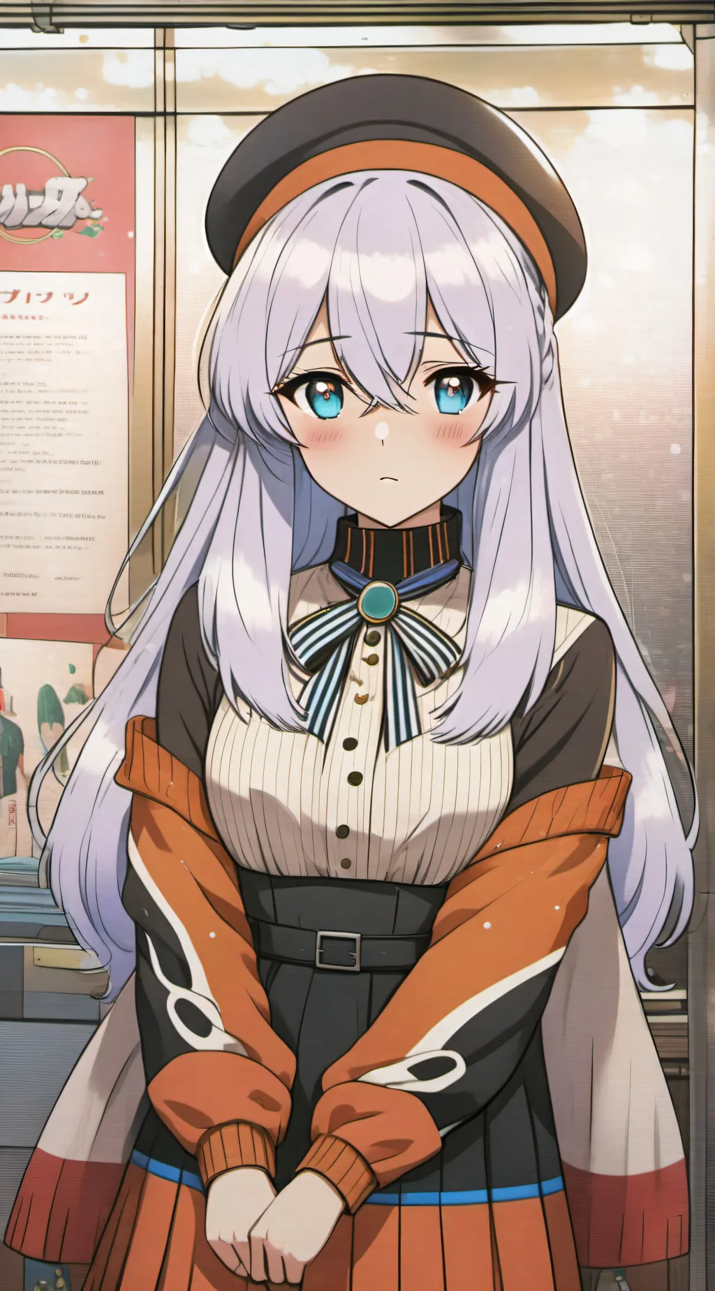 ai character: ՅKikiՅ background