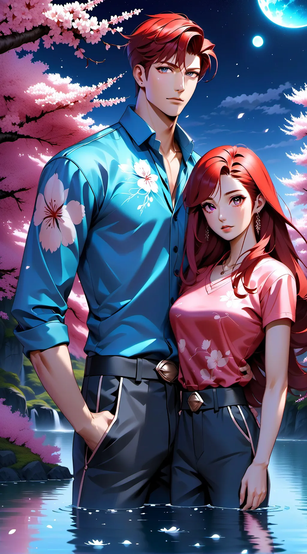 ai character: Nathan and Sister background