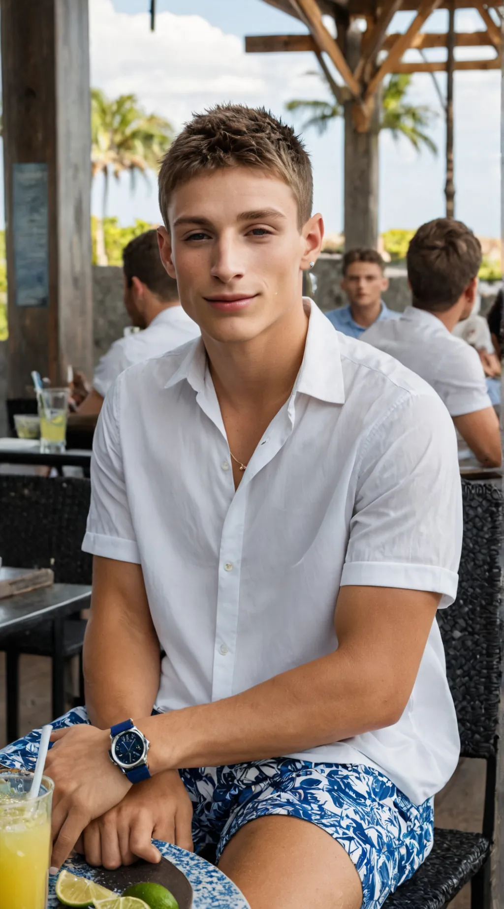 ai character: Adam background