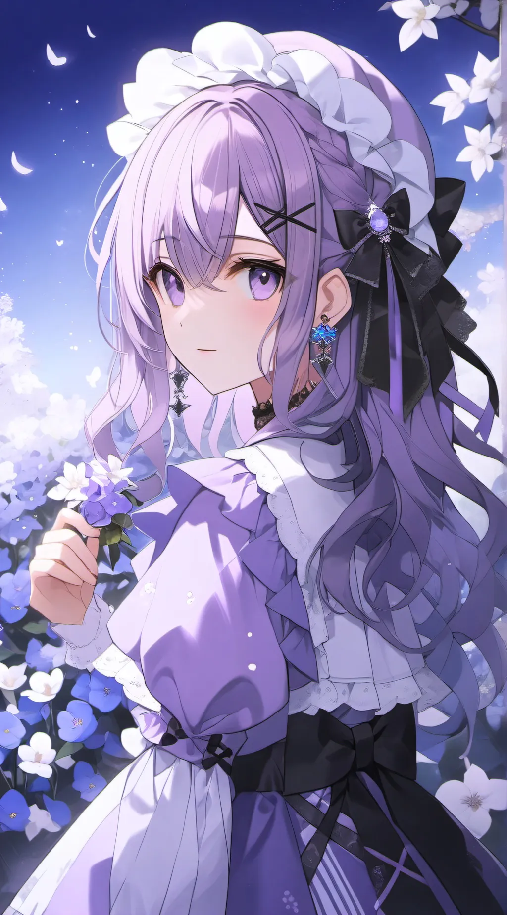 ai character: violetta  background
