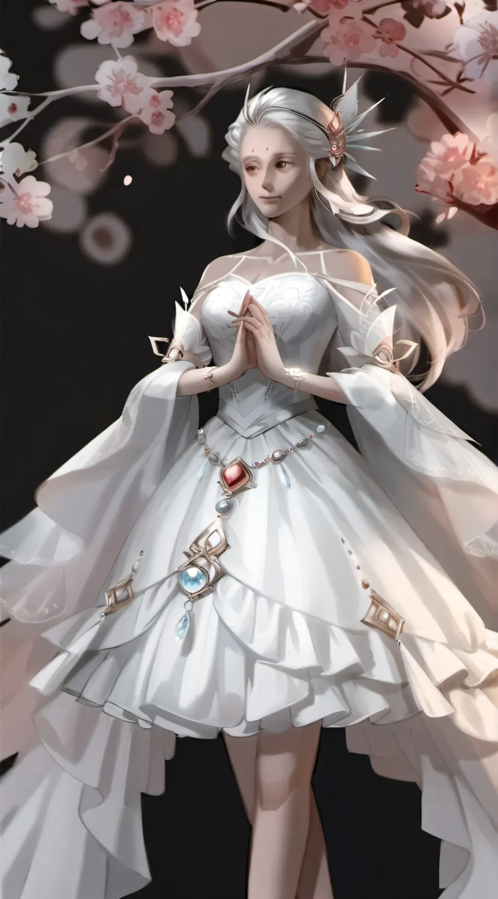 ai character: Saturn background