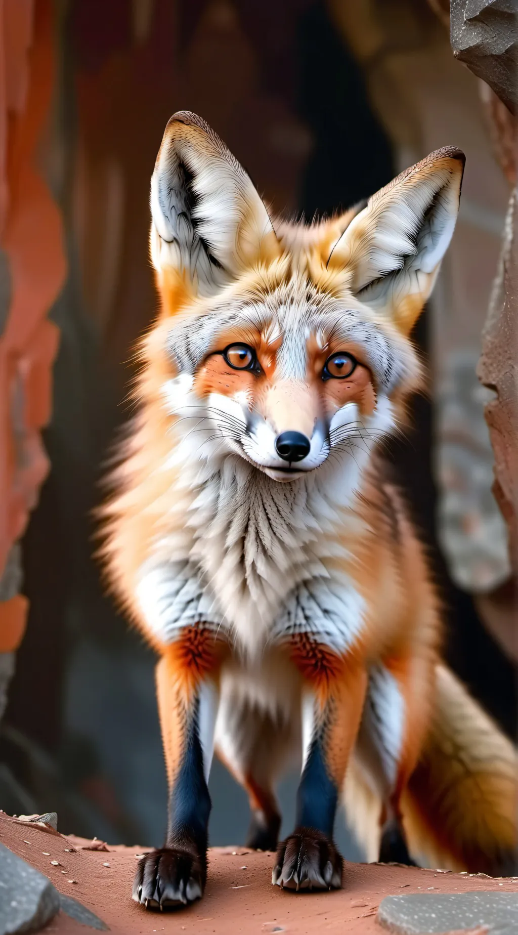 ai character: Fennec fox background