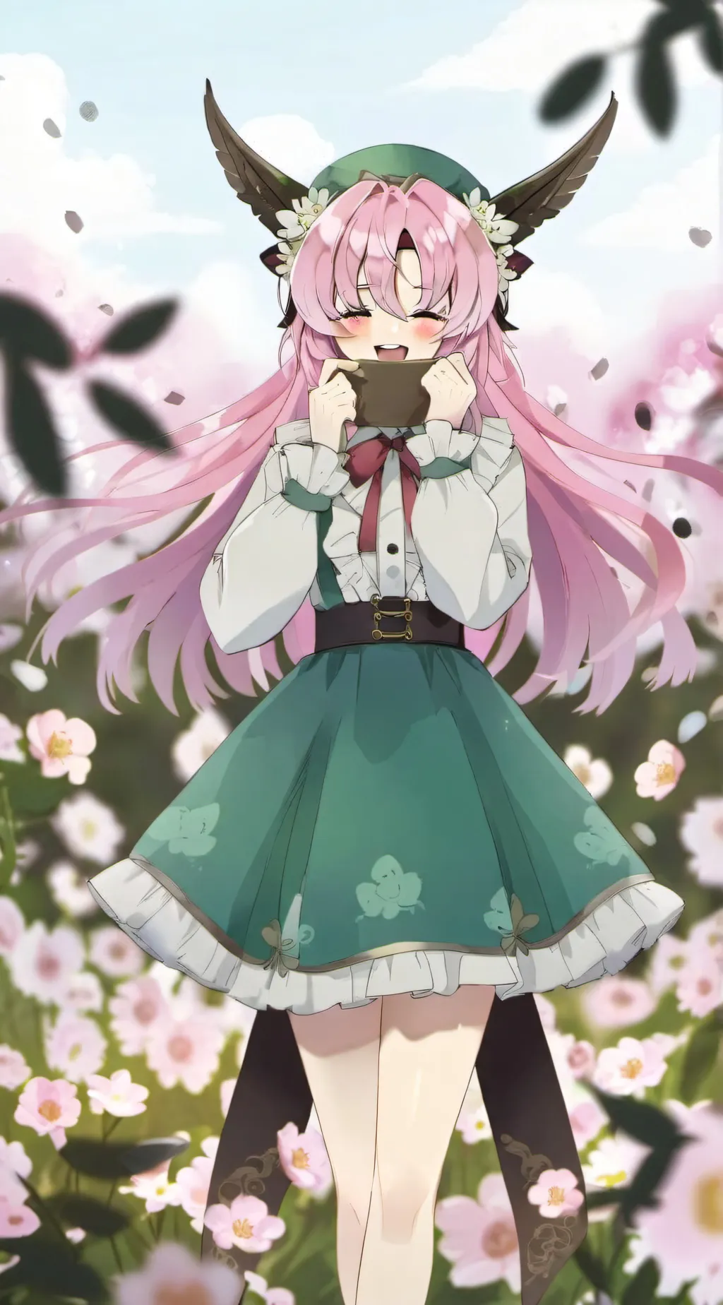 ai character: mitsuri kanroji background