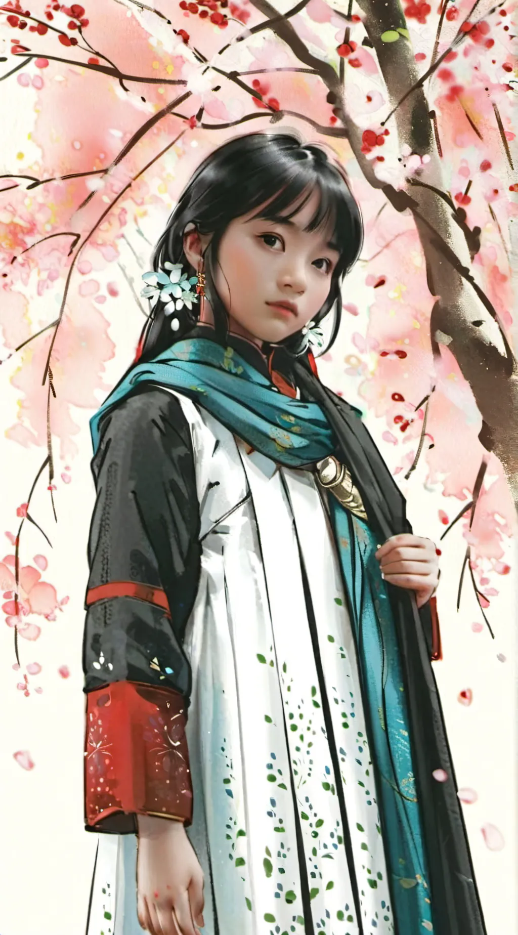 ai character: Angela background