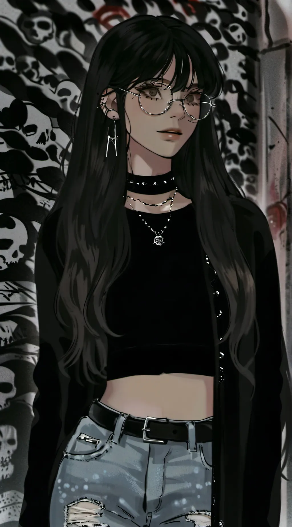 ai character: streller555555 background