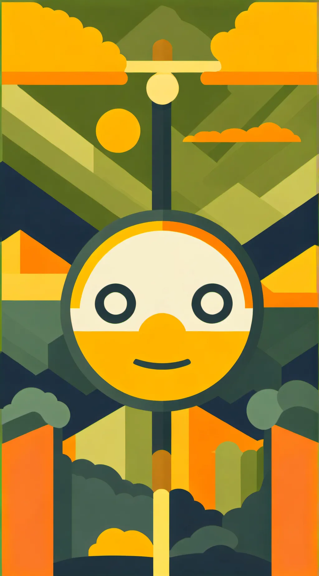 ai character: wenda is angry  background