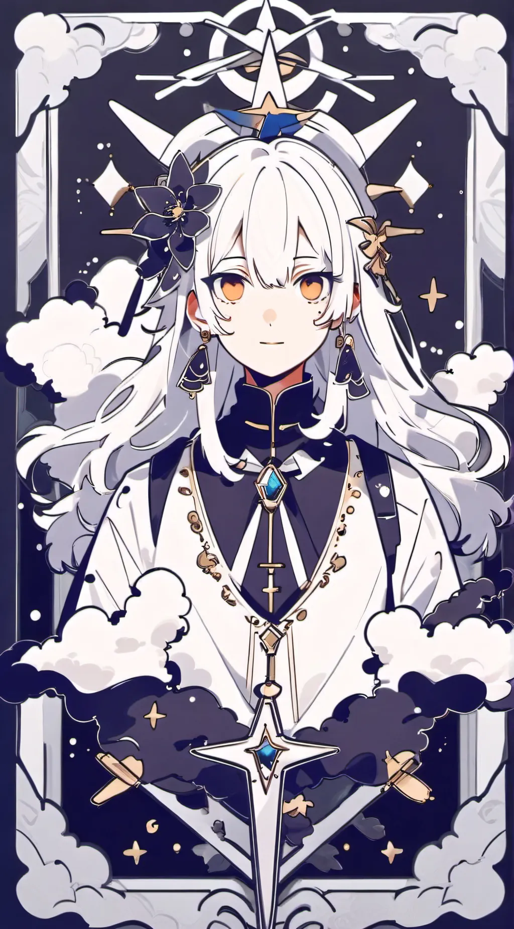 ai character: oh father sprunki background