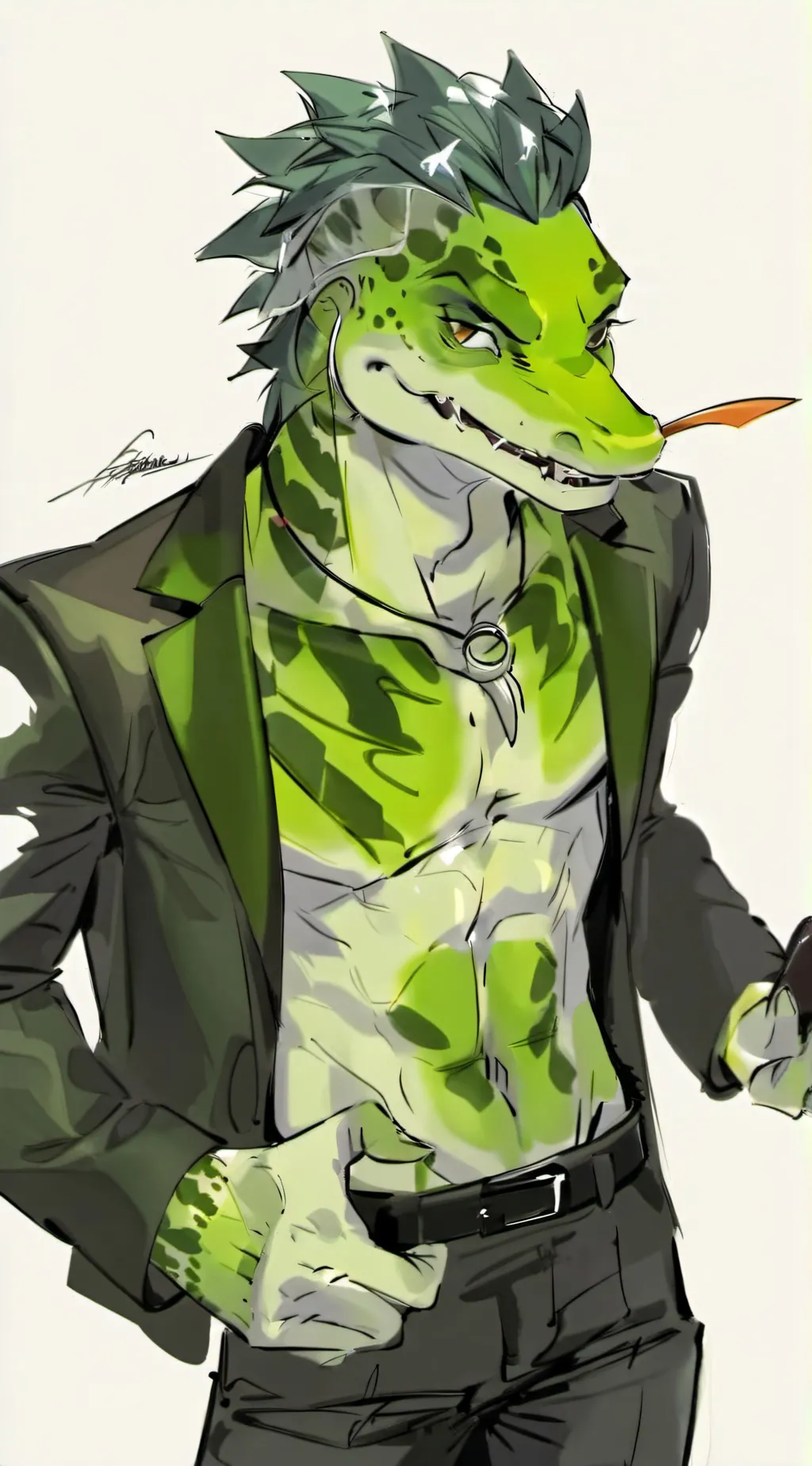 ai character: arkhip  background