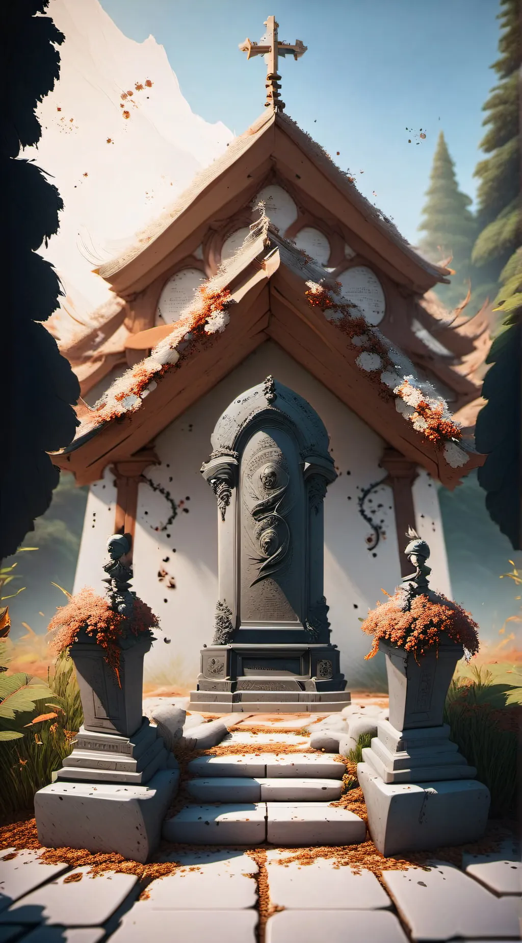 ai character: goodbye background