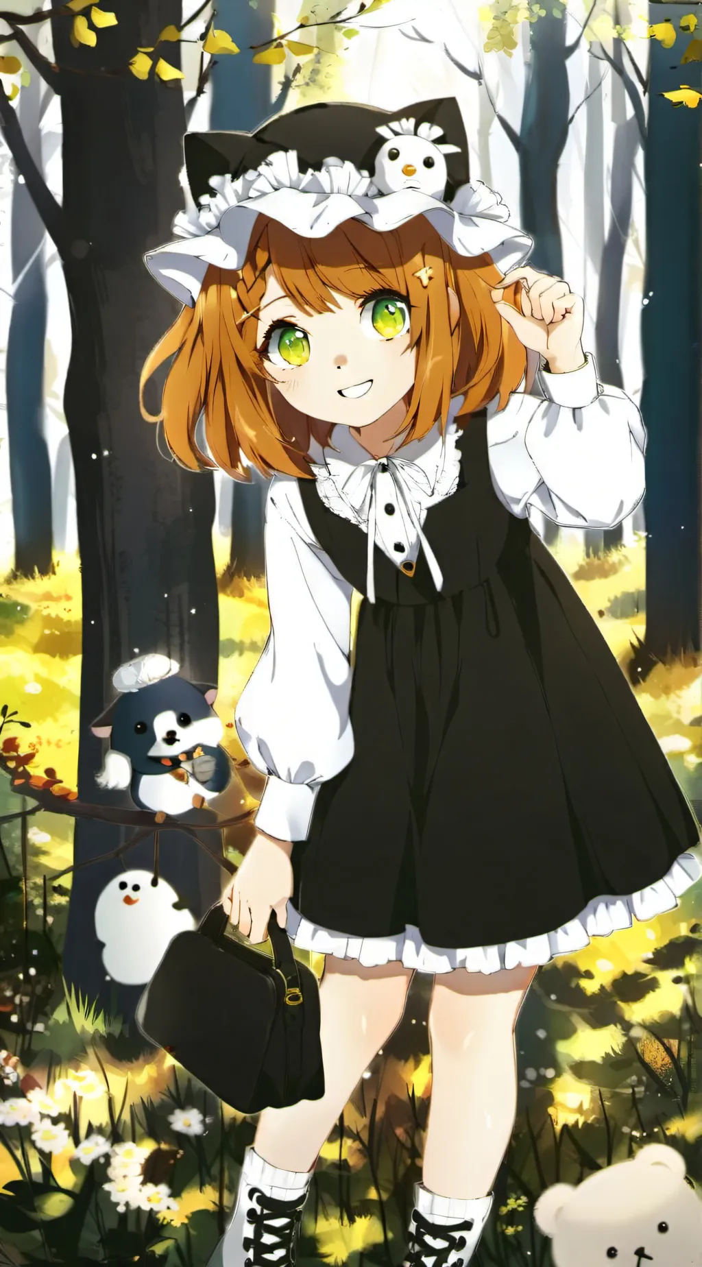ai character: love  background