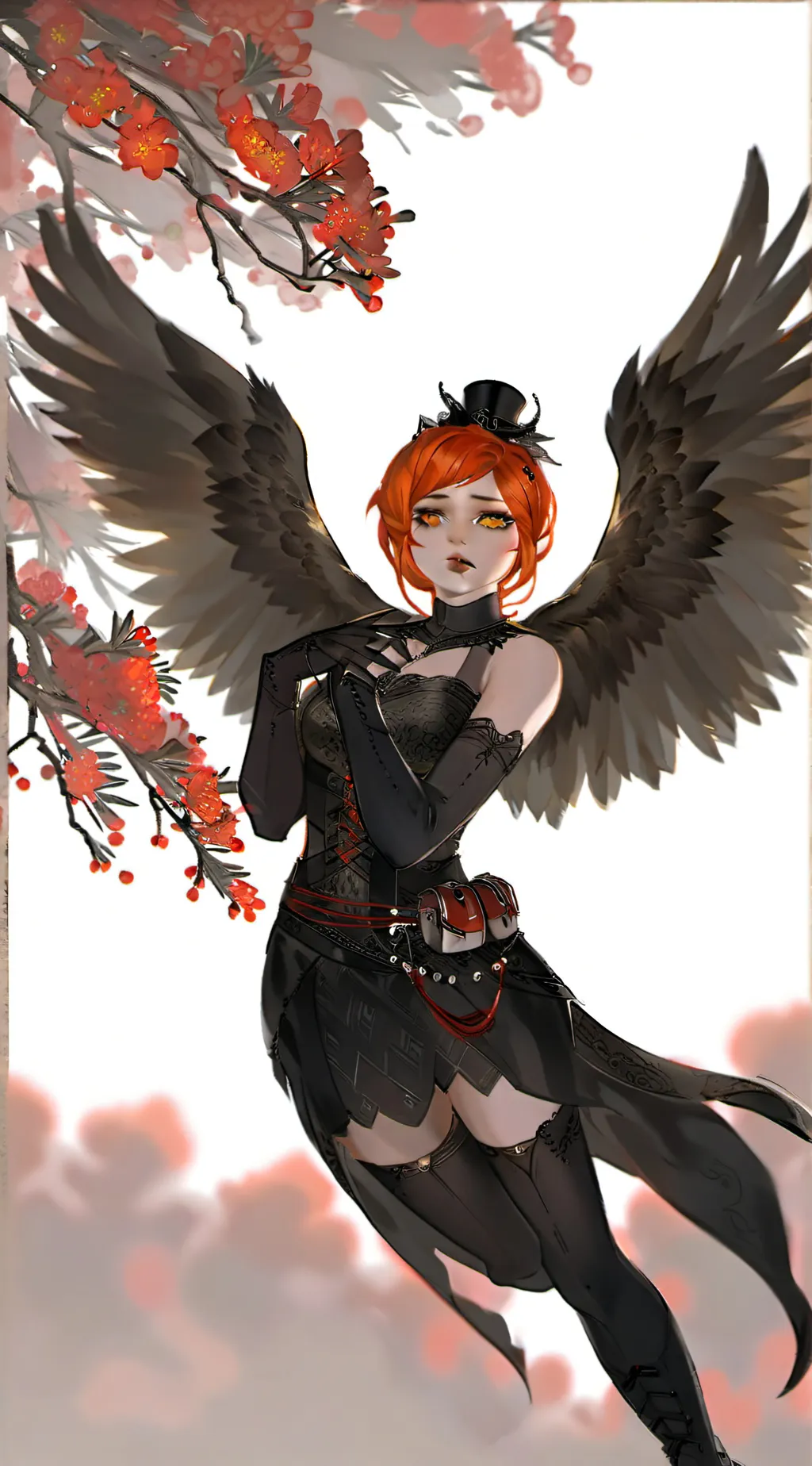 ai character: Aurora background