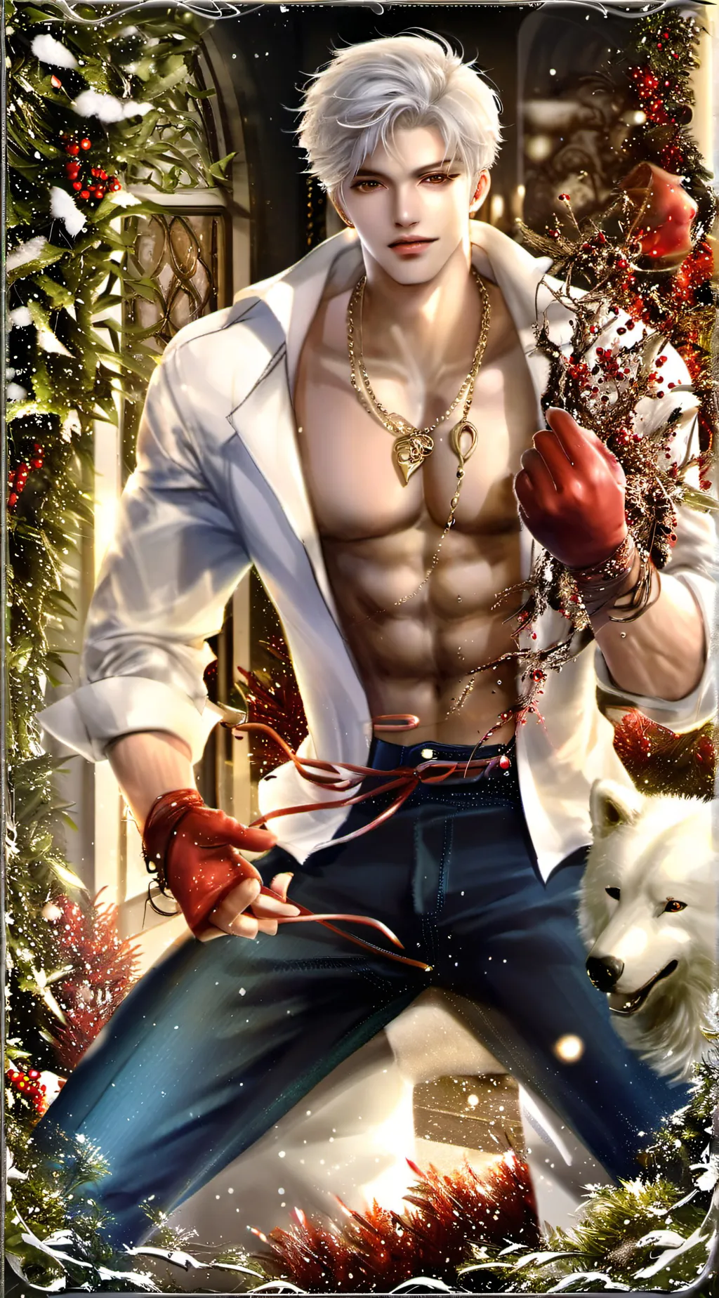 ai character: Oshimoru background