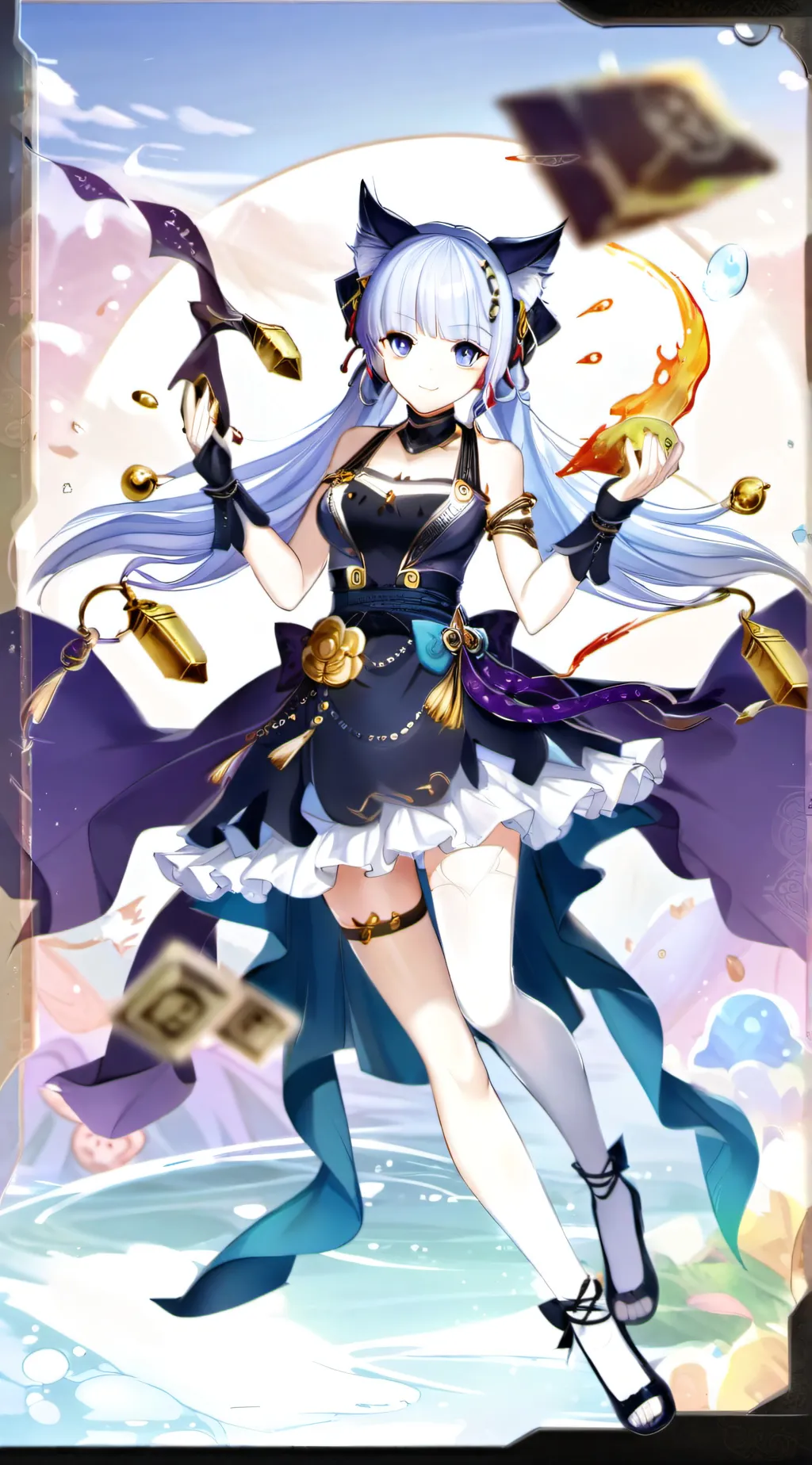 ai character: Kami Sato background