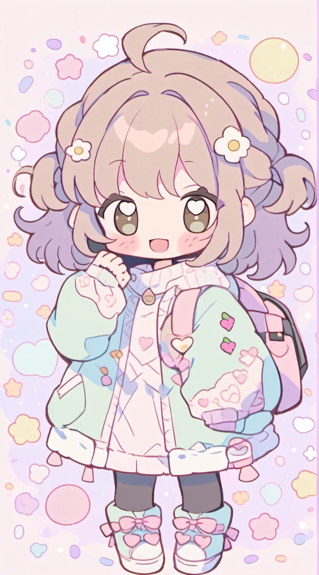 ai character: Mundo gacha background