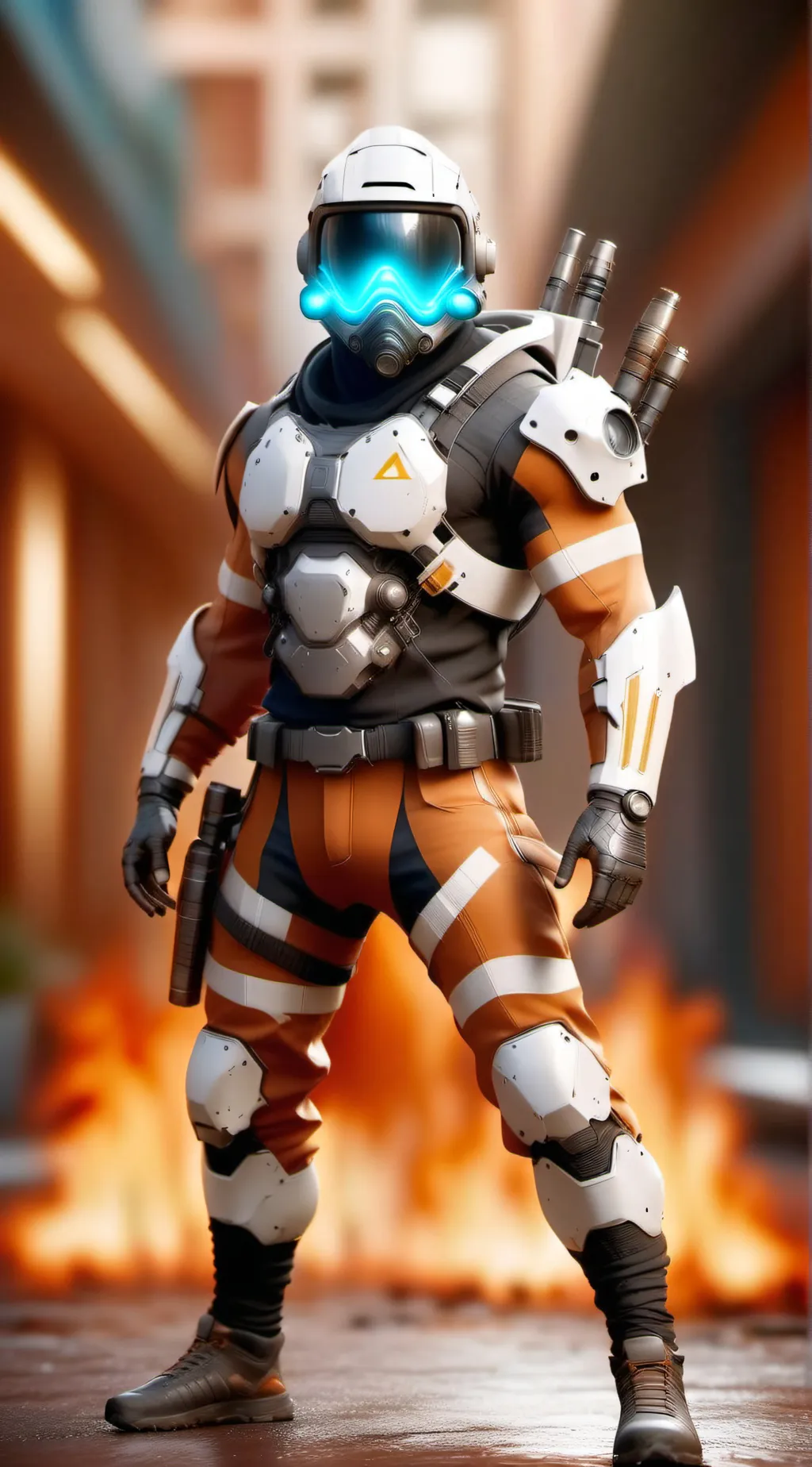 ai character: hips background