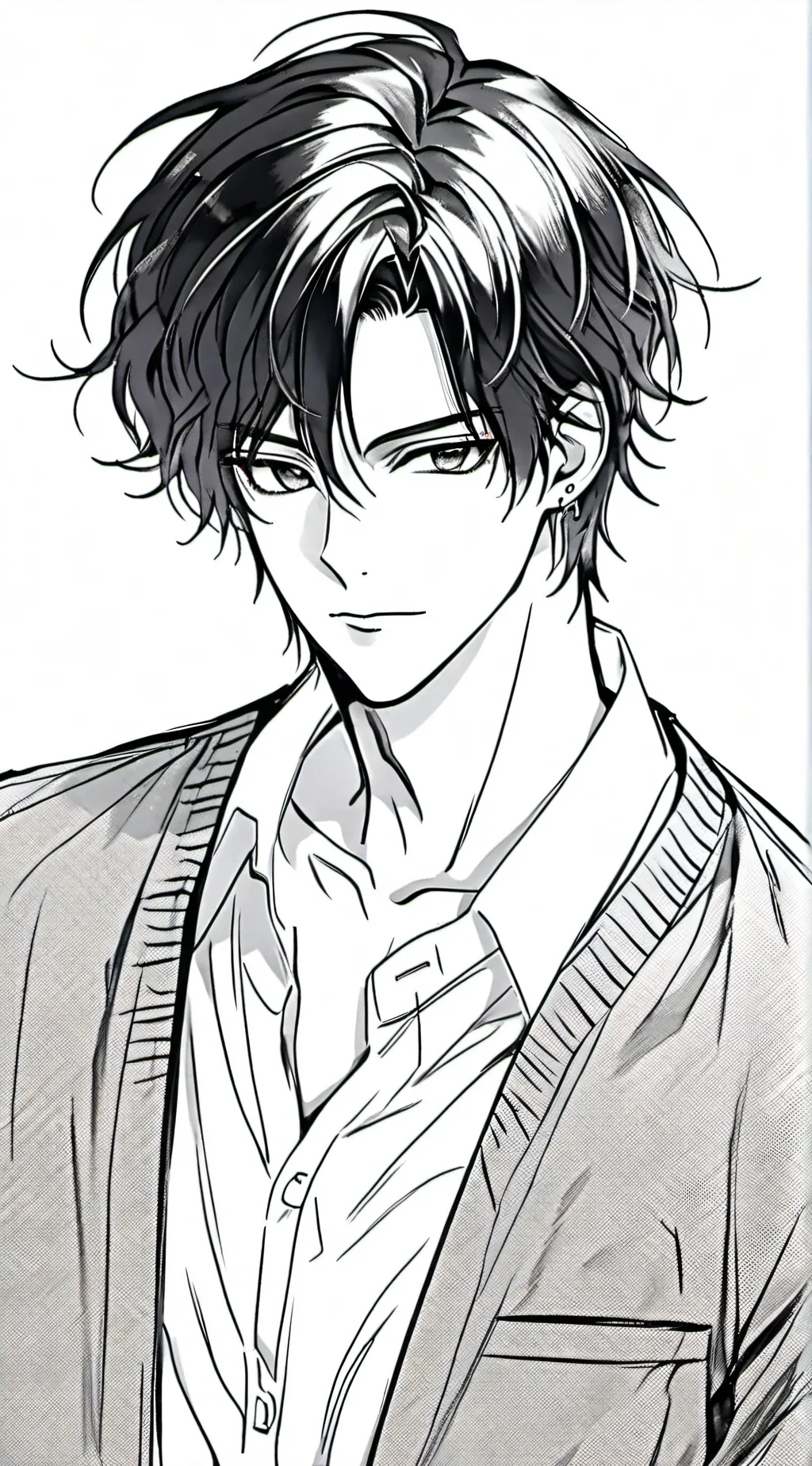 ai character: Ethan 🖤 background