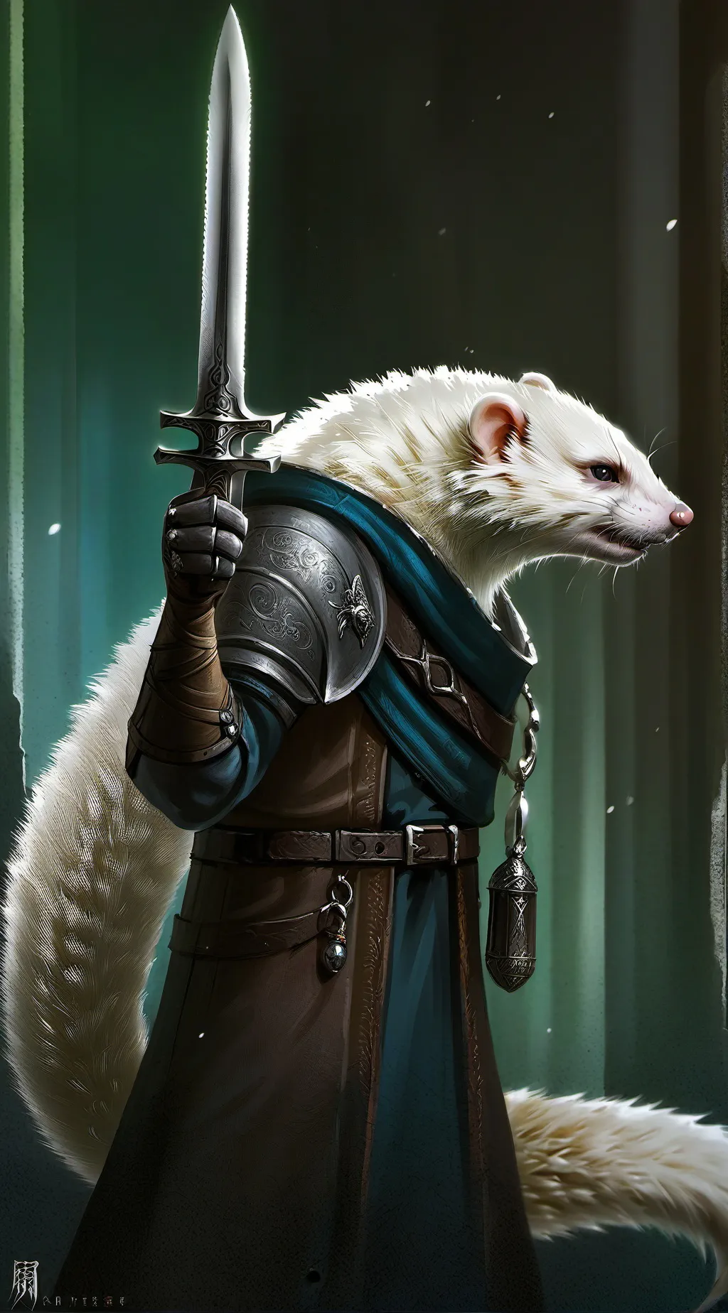 ai character: goblet of fire FLM background