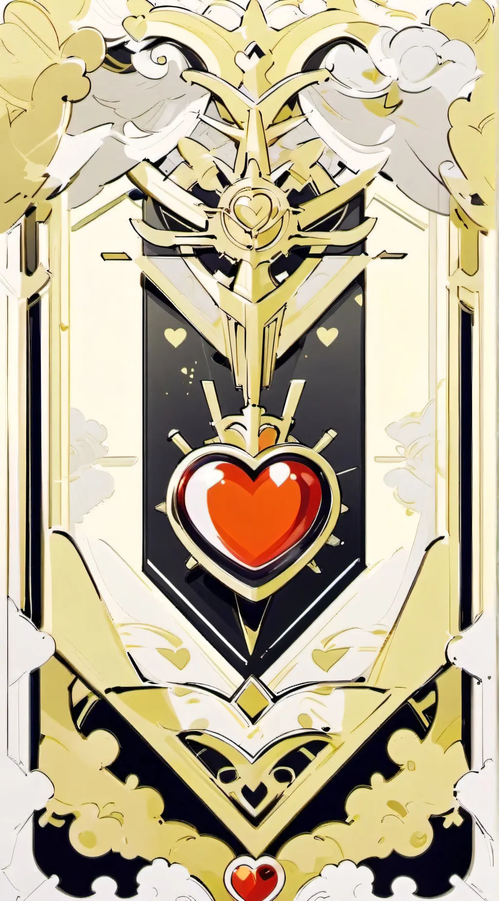 ai character: Hazbin valentines  background