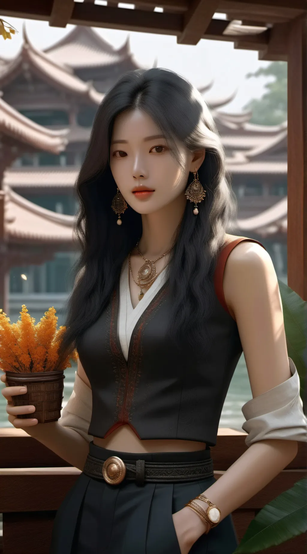 ai character: parker background