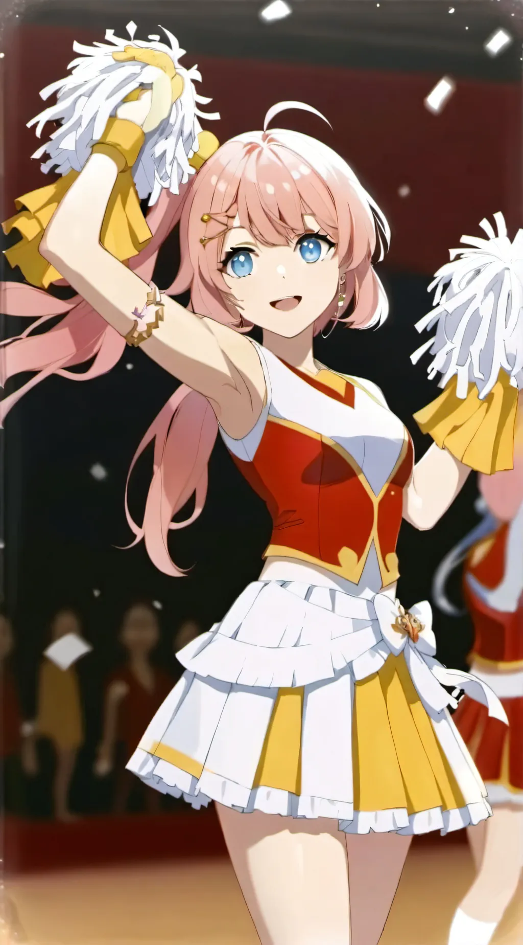 ai character: Rose background