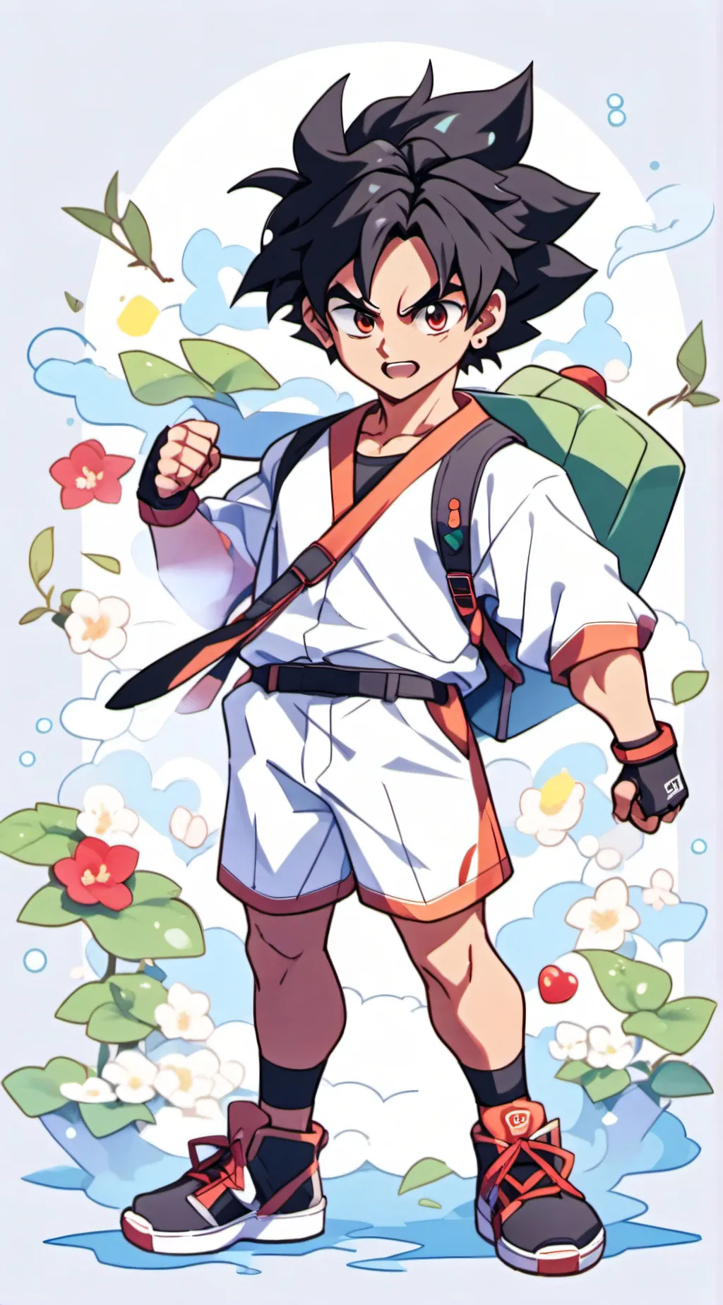 ai character: Goku background