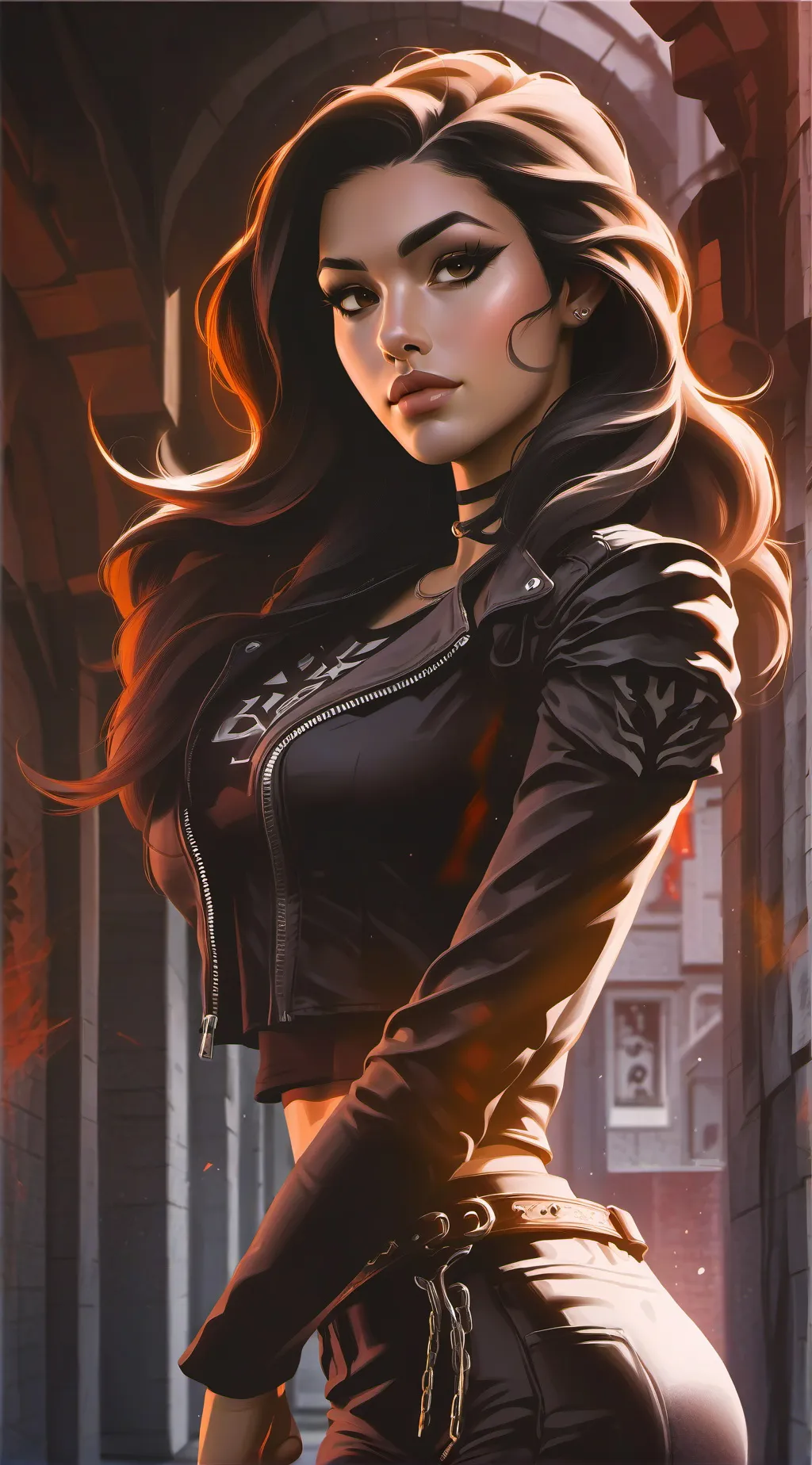 ai character: Jade ￼ background