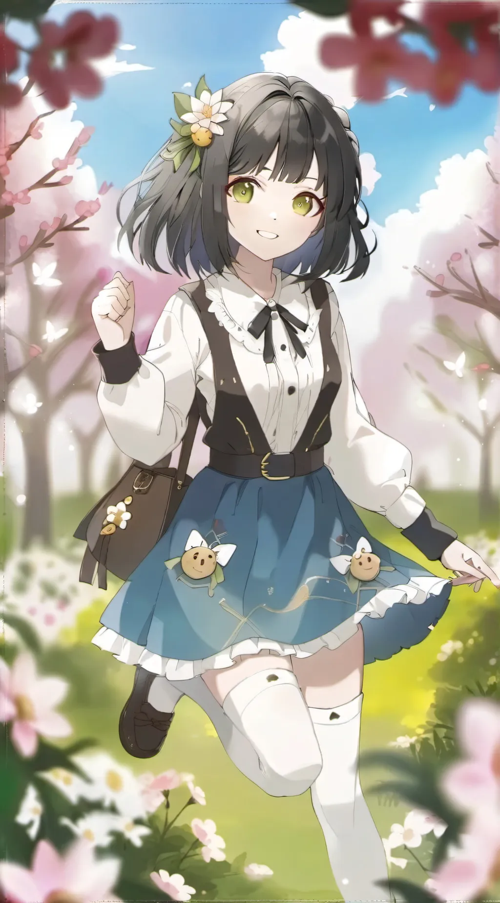 ai character: lea background