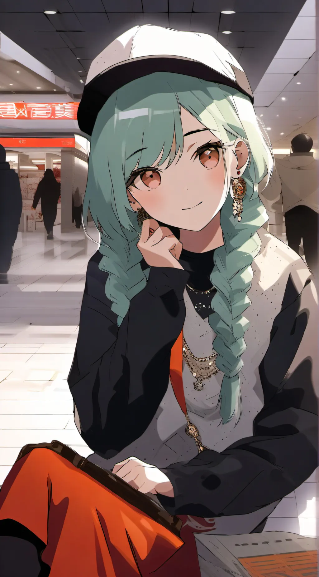 ai character: Sarah  background