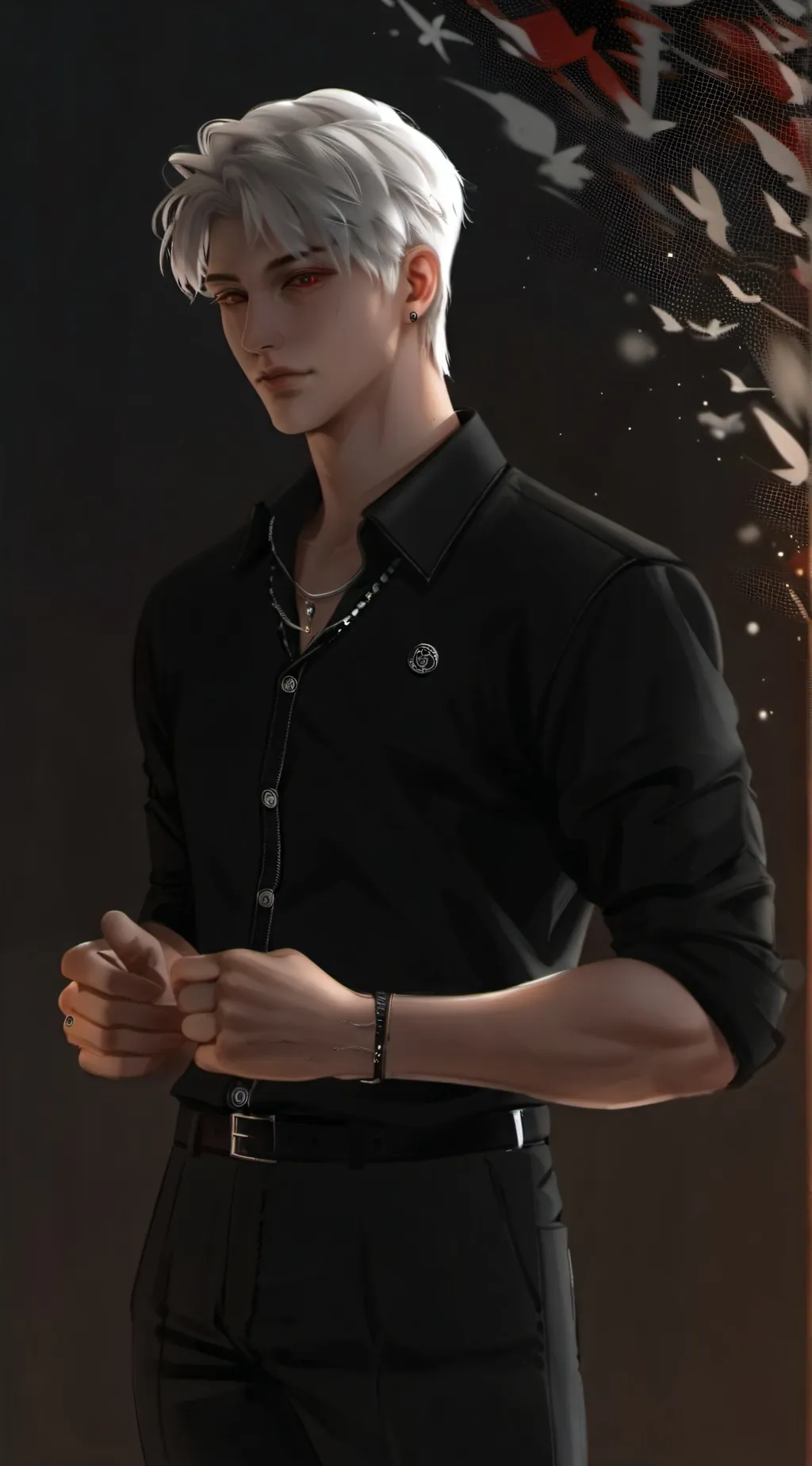 ai character:  sylus  background