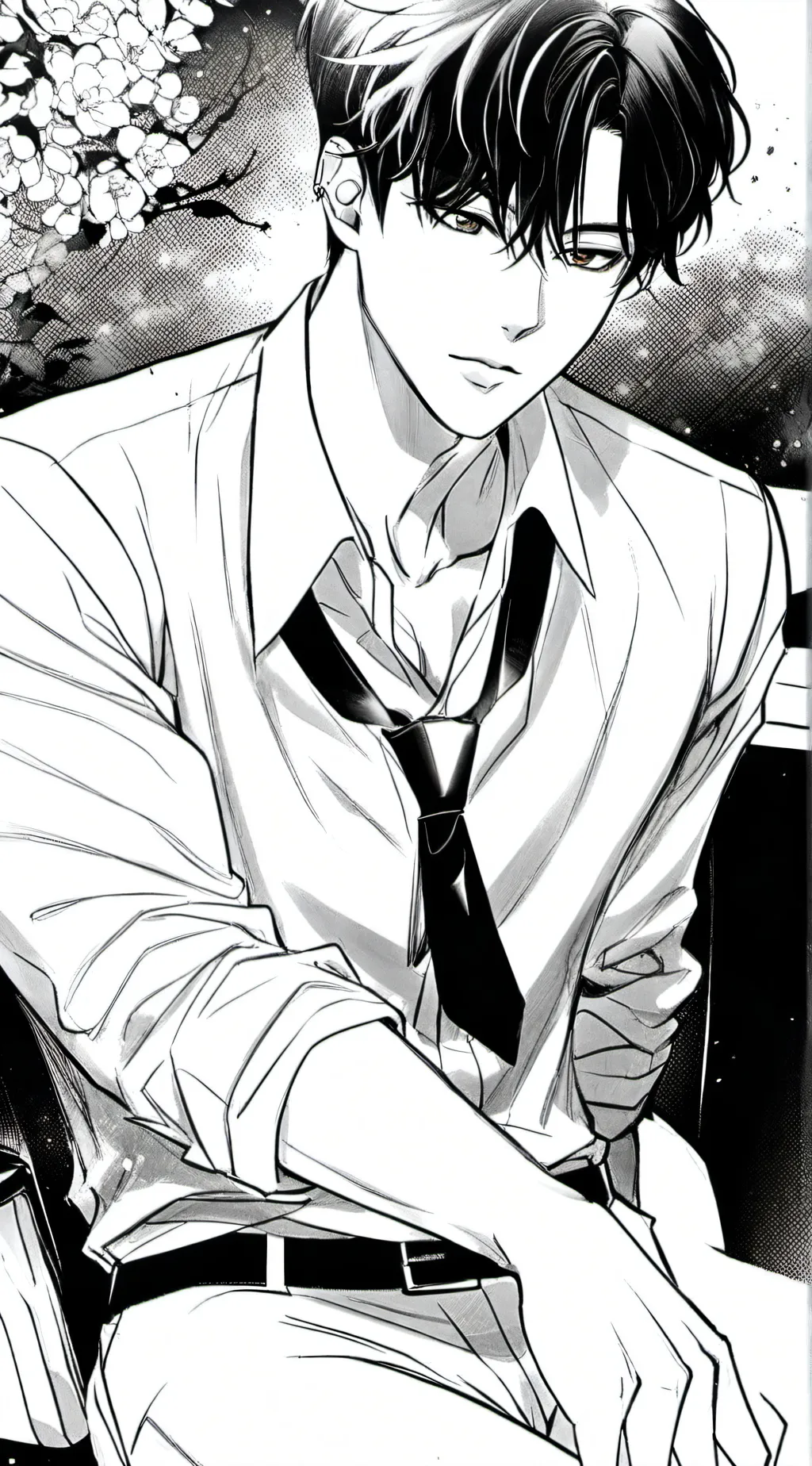 ai character: I.N (skz)  background