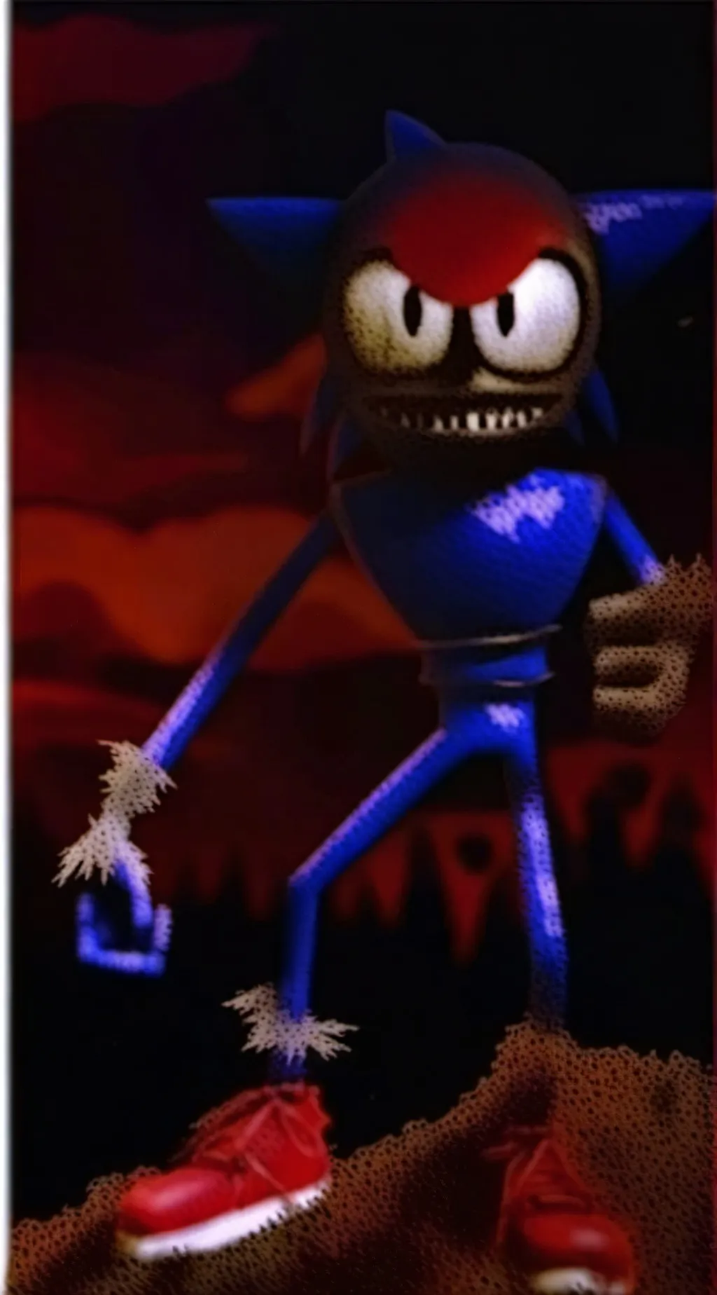 ai character: SONIC.EXE background