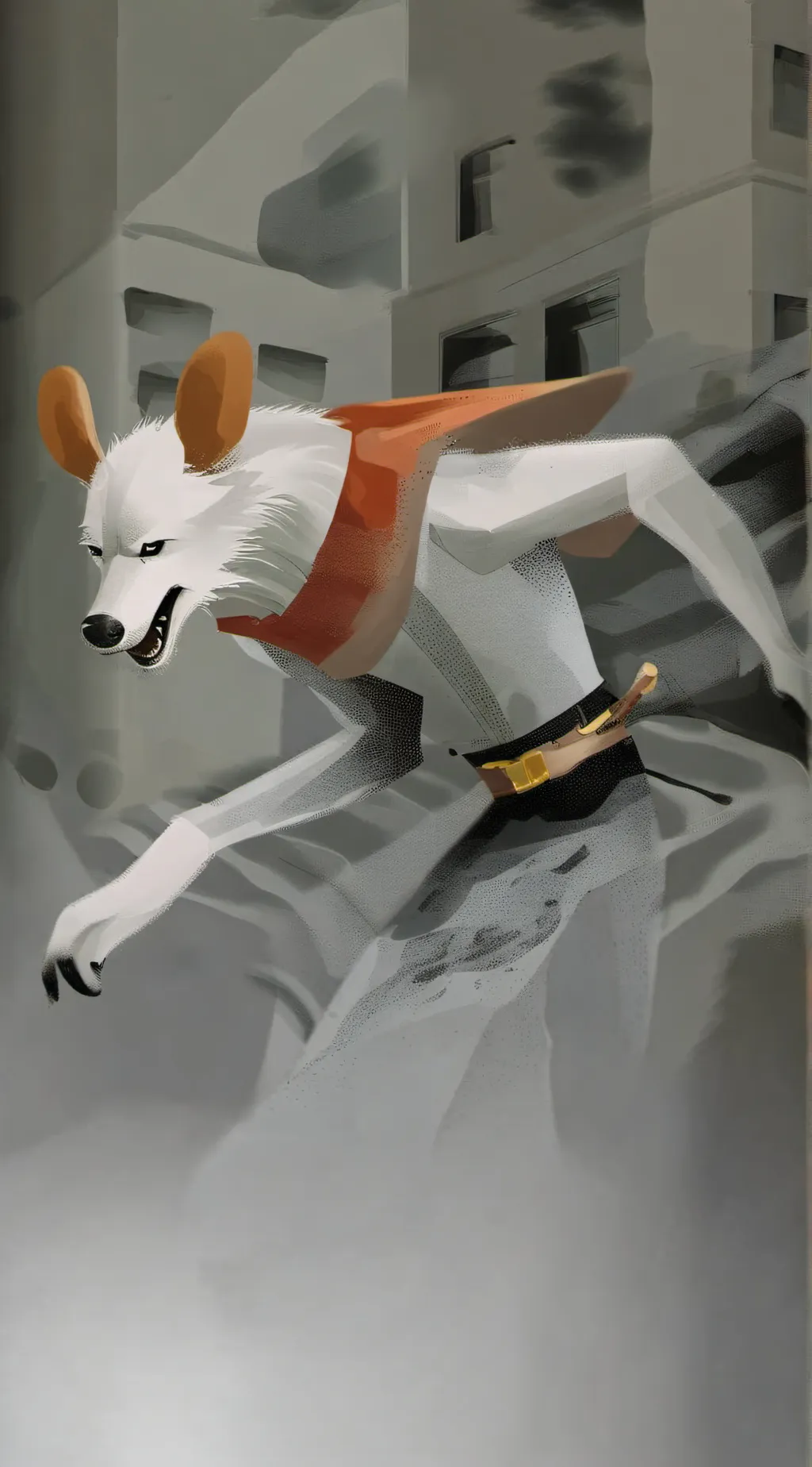 ai character: furry infection  background