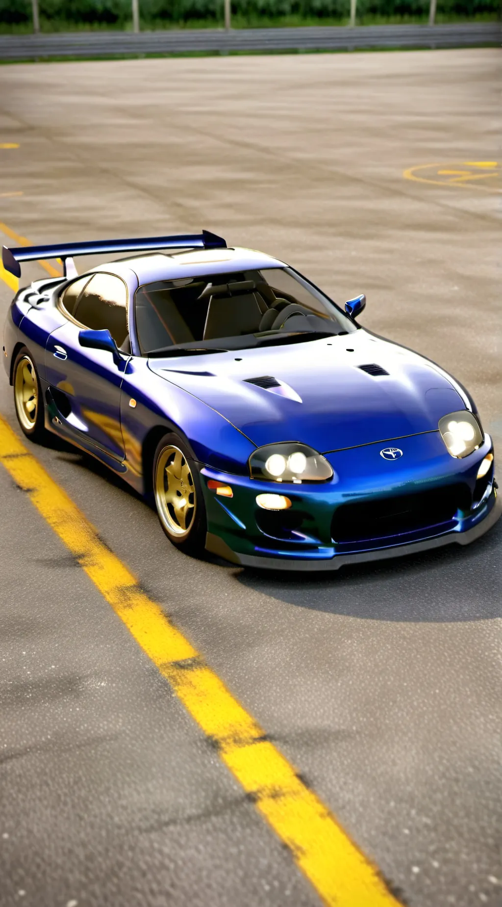ai character: Supra background