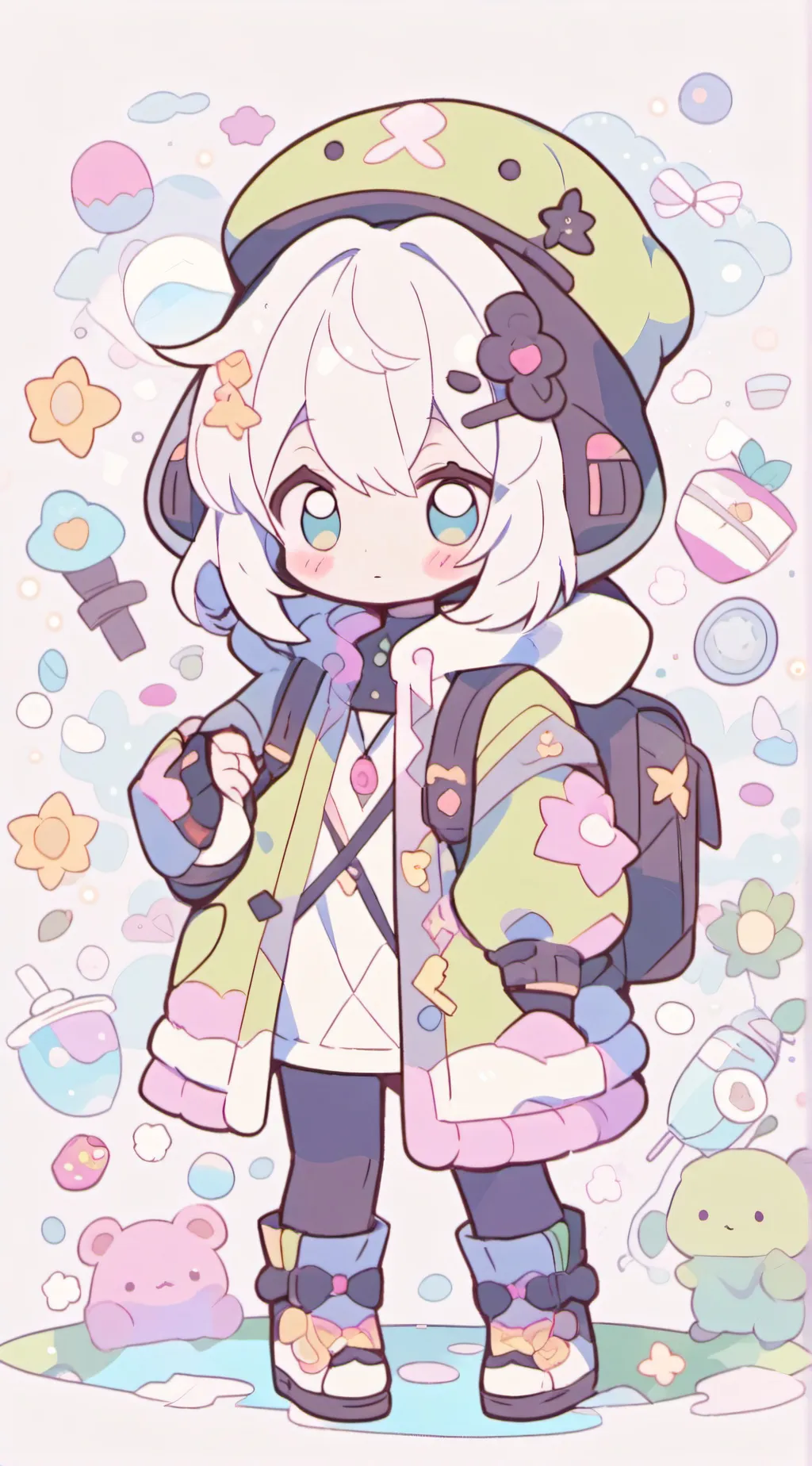 ai character: ST4R SUMMER background