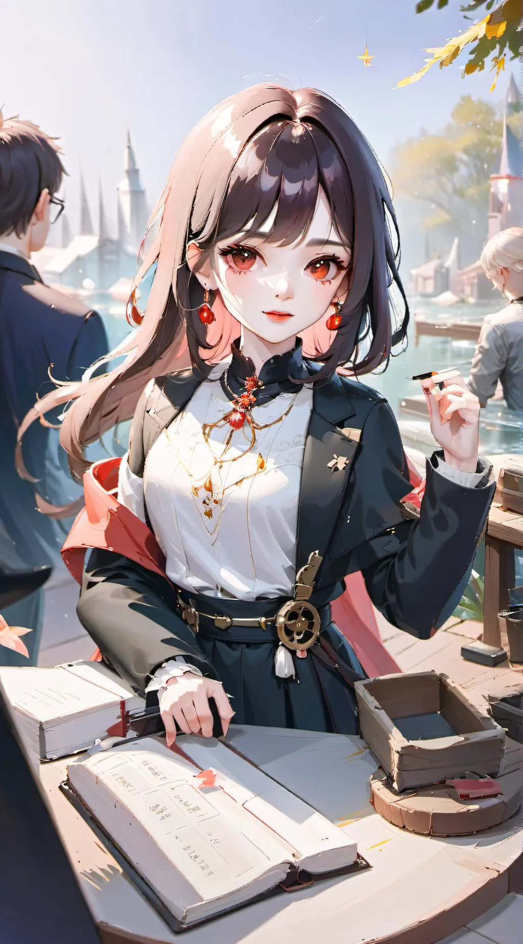 ai character: keysha background