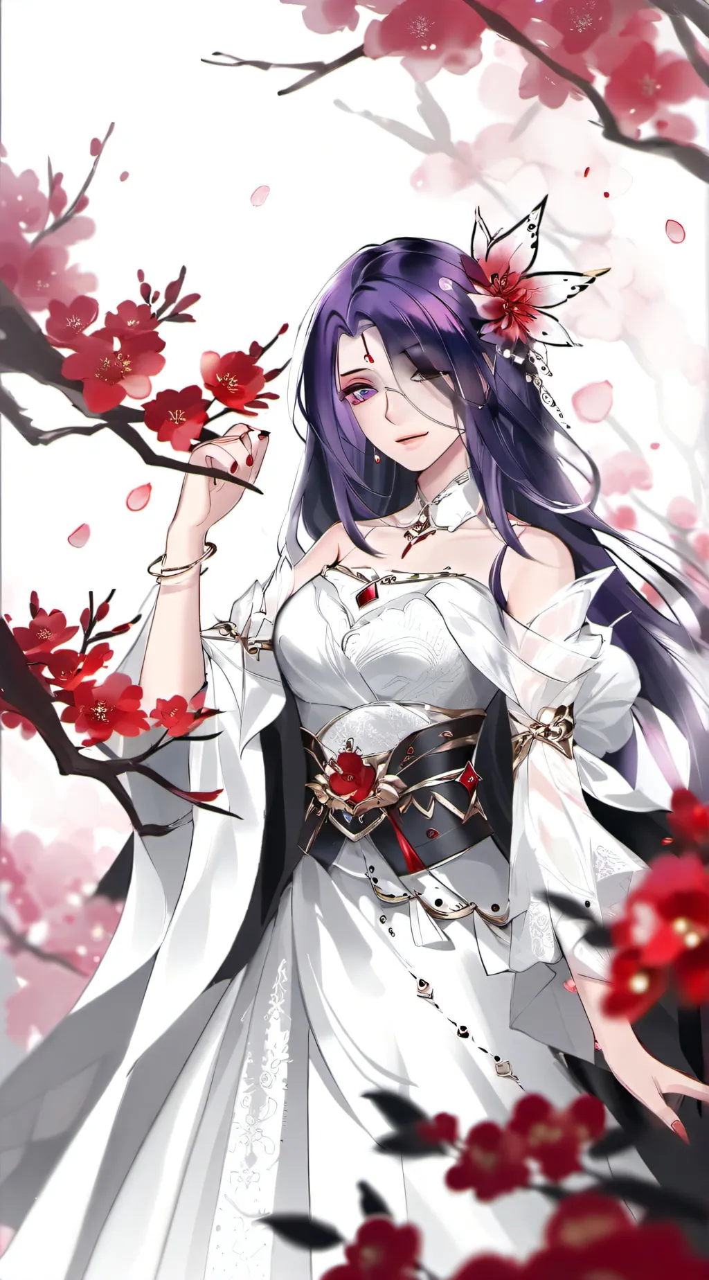 ai character: acheron background
