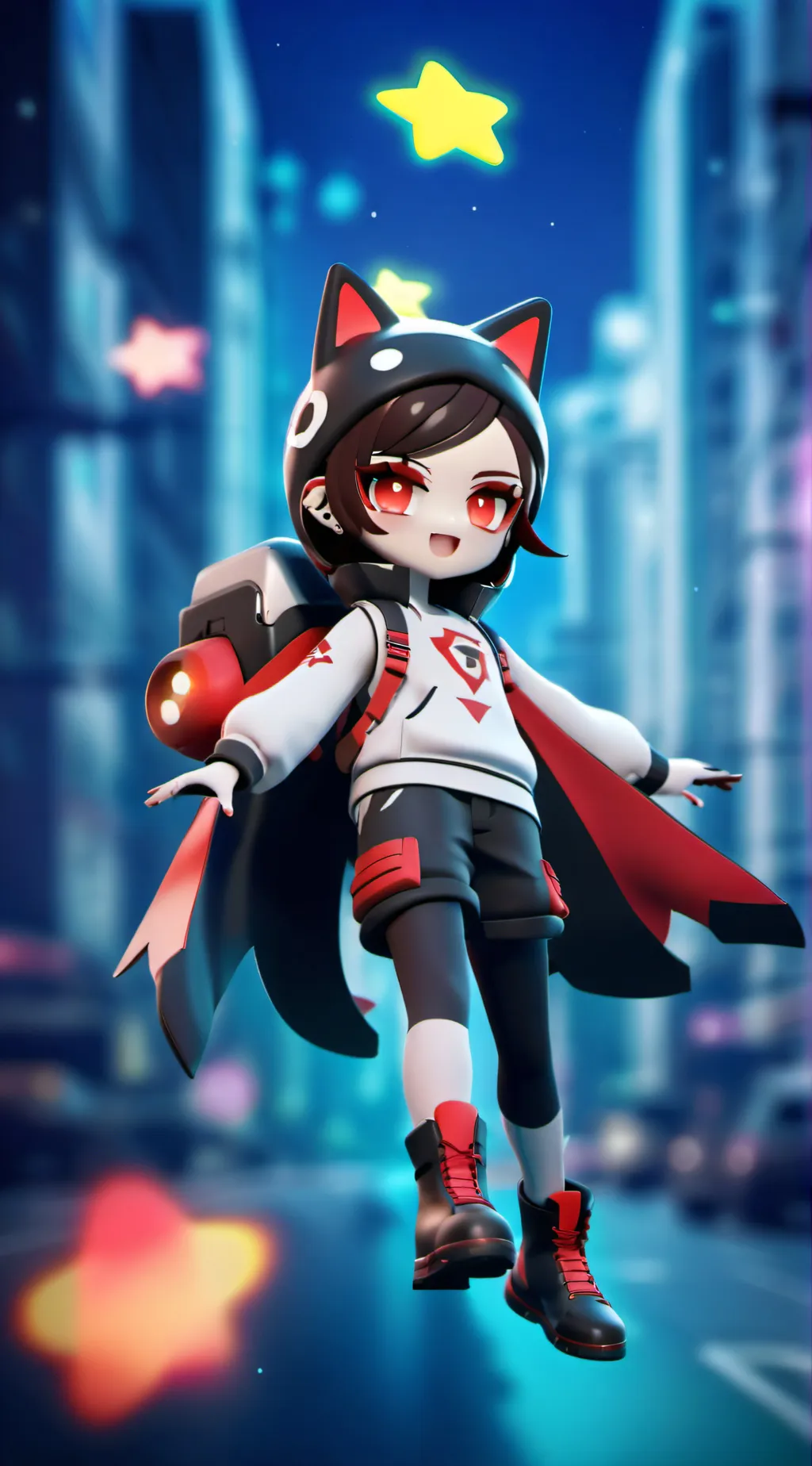 ai character: TMNT background