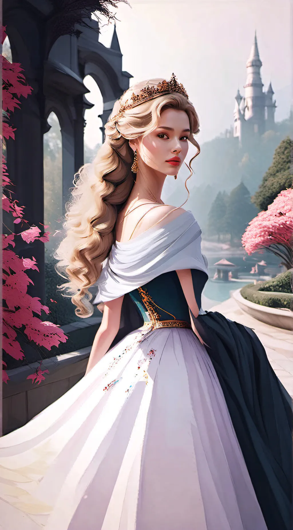 ai character: Princess Emmy background