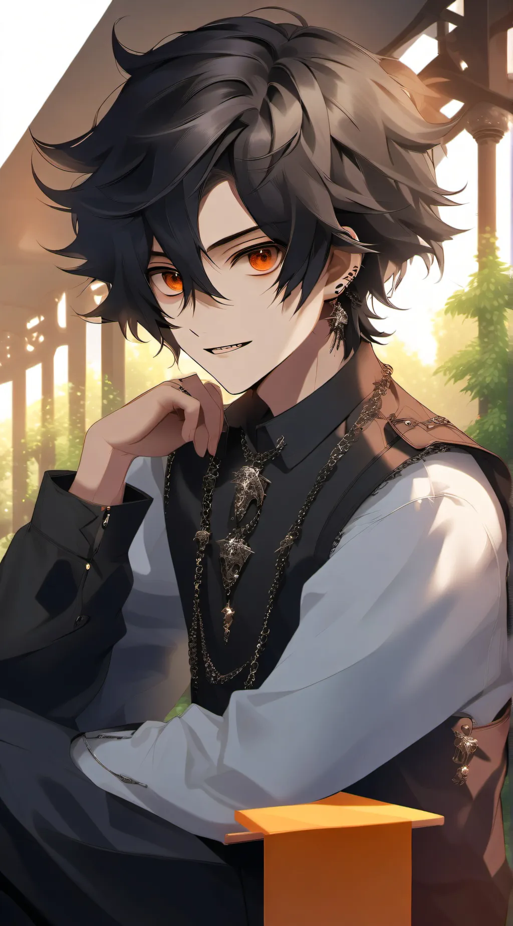 ai character: Aaron background