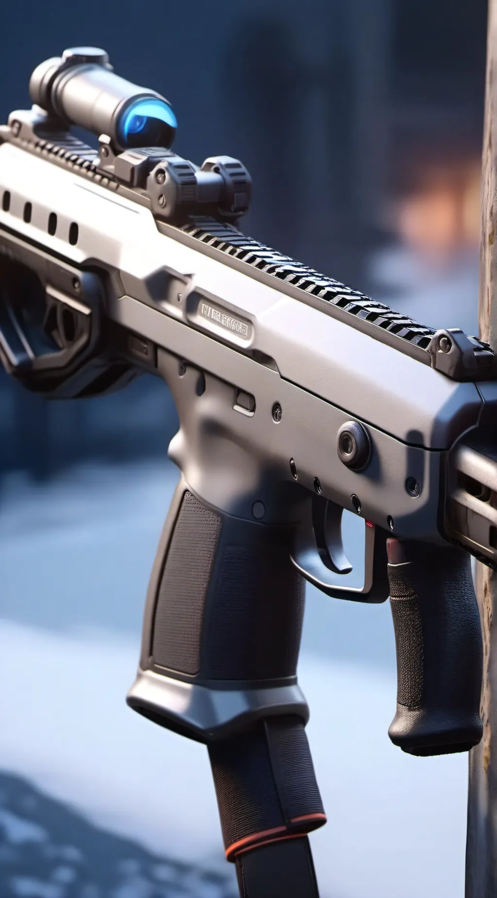 ai character: gun background