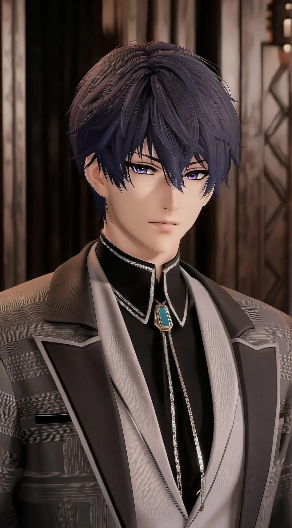 ai character: 💙Arnold hein💙 background