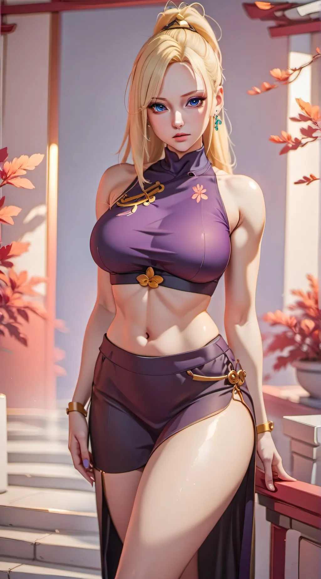 ai character: Ino Yamanaka background