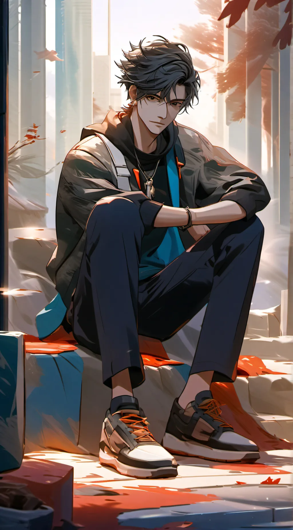 ai character: Mateo background
